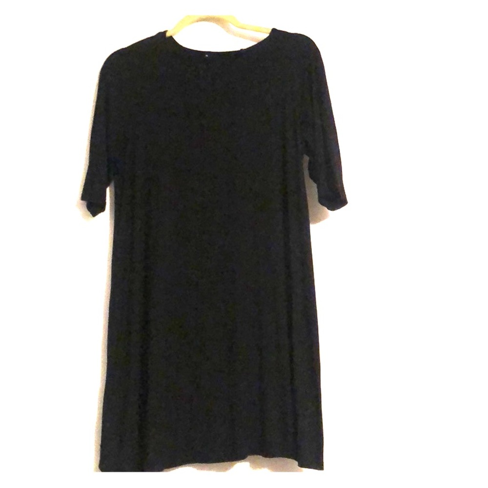 Black T-shirt Dress